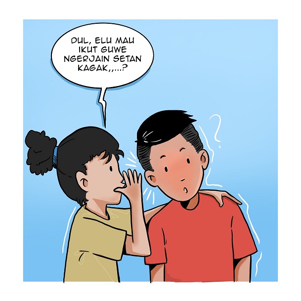 Komik: Kiat Ngeprank Setan