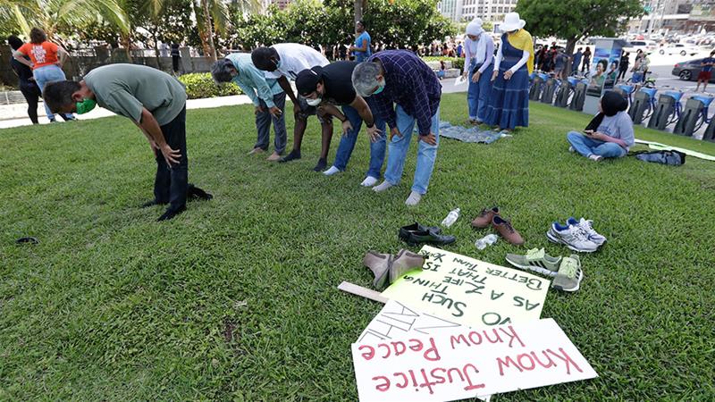 Koalisi Muslim AS Bergabung Tuntut Keadilan George Floyd