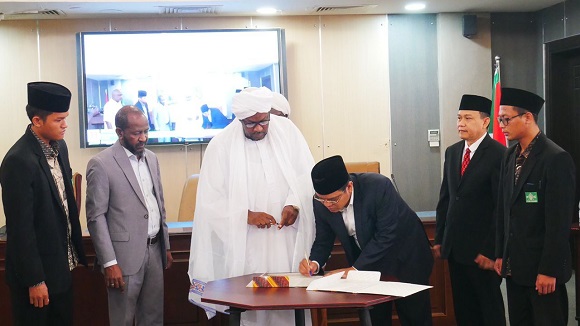 PBNU dan Majma Fikih Islami Sudan teken nota kesepakatan dakwah Islam moderat