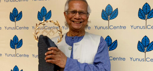 Peraih Nobel Perdamaian Muhammad Yunus Terima Penghargaan Olimpiade Tokyo